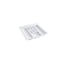 Rev-A-Shelf Drawer Insert, Polystyrene, White, 21.88 in W, 2.38 in H, 21.25 in D, 21.25 in L, White CT-4W-52 - alternate 1